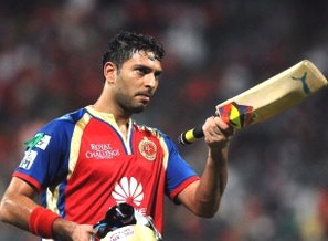 Yuvraj Singh - Rank 6th to hit longest six in IPL (Fall in Sports)