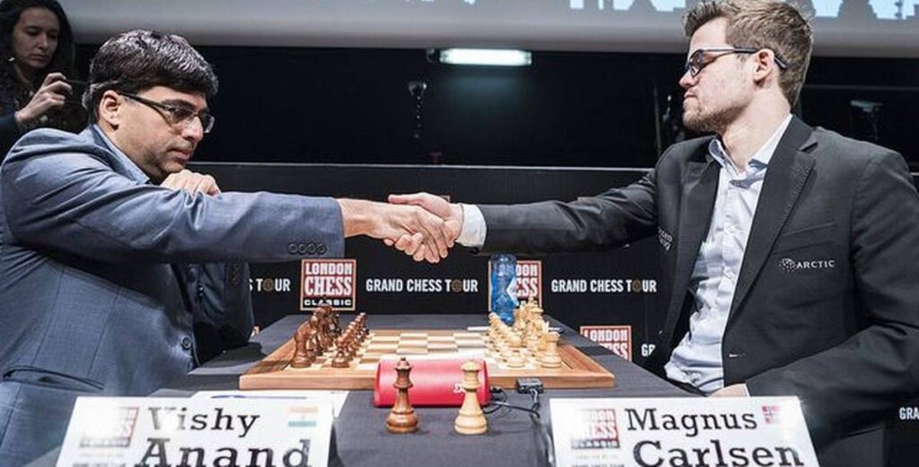 Different Titles in Chess - Viswanathan Anand vs Magnus Carlsen